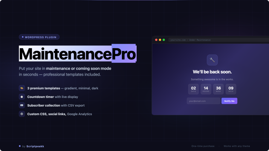 MaintenancePro screenshot
